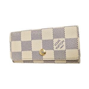 Louis Vuitton Damier Azur 4 Key Holder Multicles – Made in France